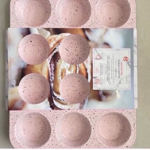 New Speckled pastel pink bakeware Bundle - Picture 8 of 9